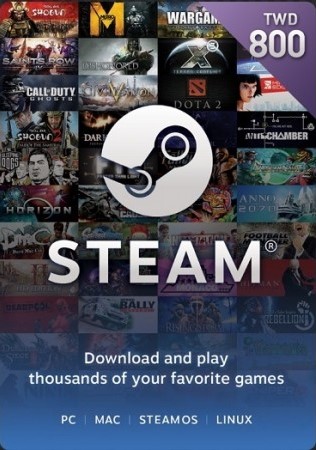 STEAM蒸氣卡 800