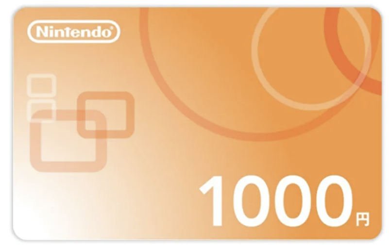 Nintendo eShop 日本帳號專用點數卡