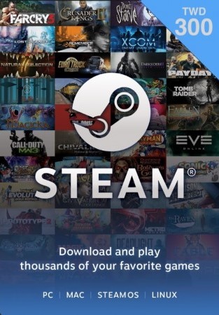 STEAM蒸氣卡 300