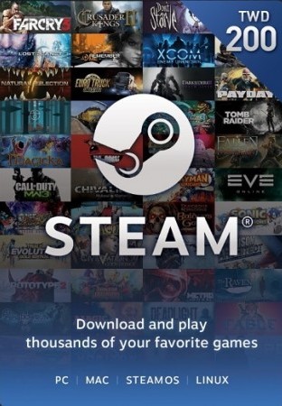 STEAM蒸氣卡 200