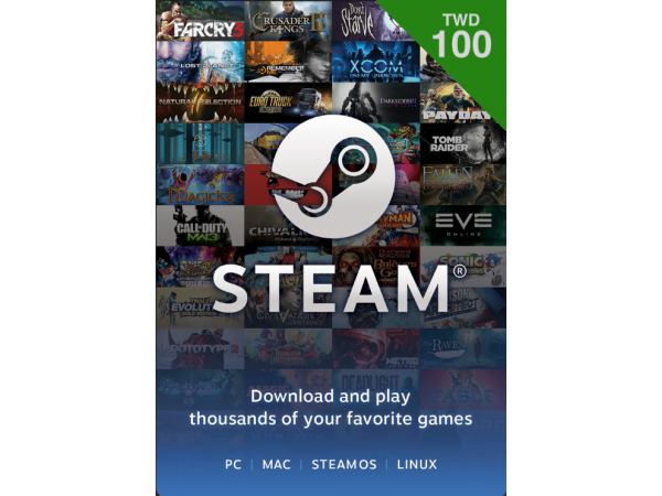 STEAM蒸氣卡 100
